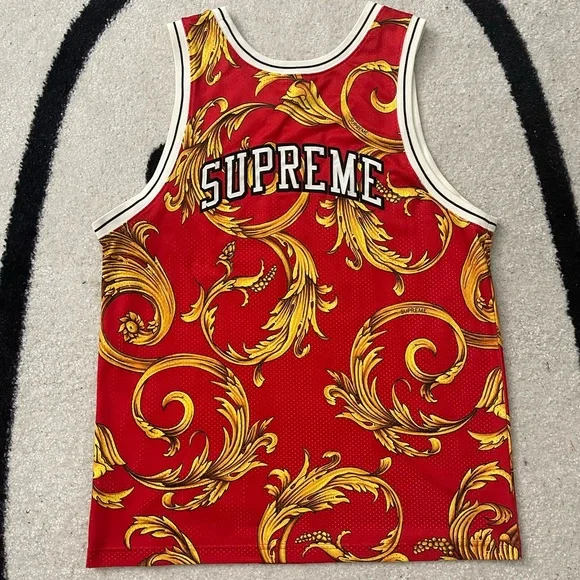 Supreme | Shirts | Supreme X Nike Basketball Jersey Ss 4 Sz